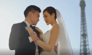 Ảnh cưới chụp ở châu Âu của Đỗ Thị Hà